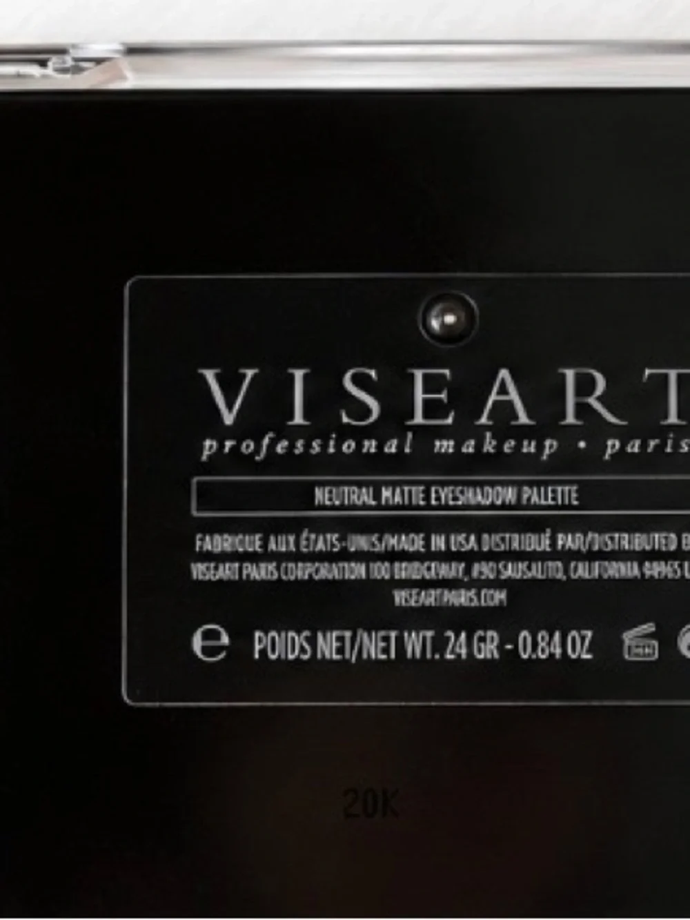 Viseart Neutral Matte Eyeshadow Palette
